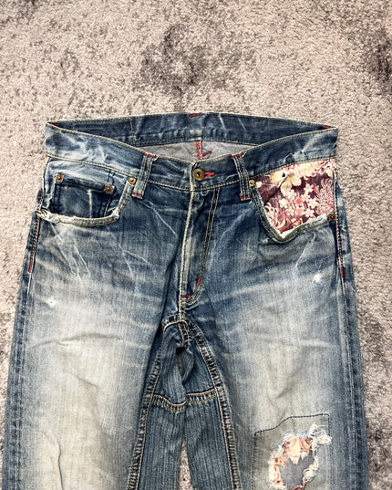 ETERNAL "PATCHWORK BLOOM" DENIM