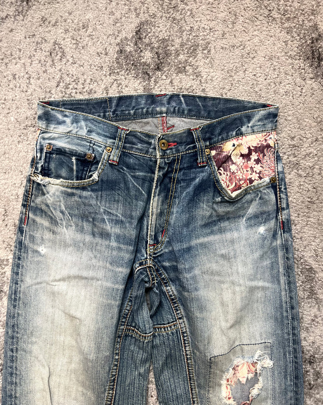 ETERNAL "PATCHWORK BLOOM" DENIM