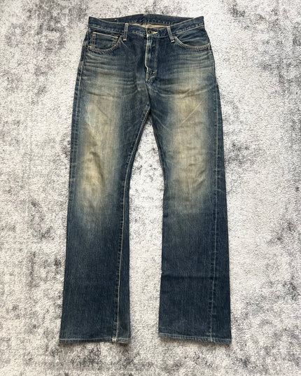 EDWIN 505 "BLACK SUN" DENIM