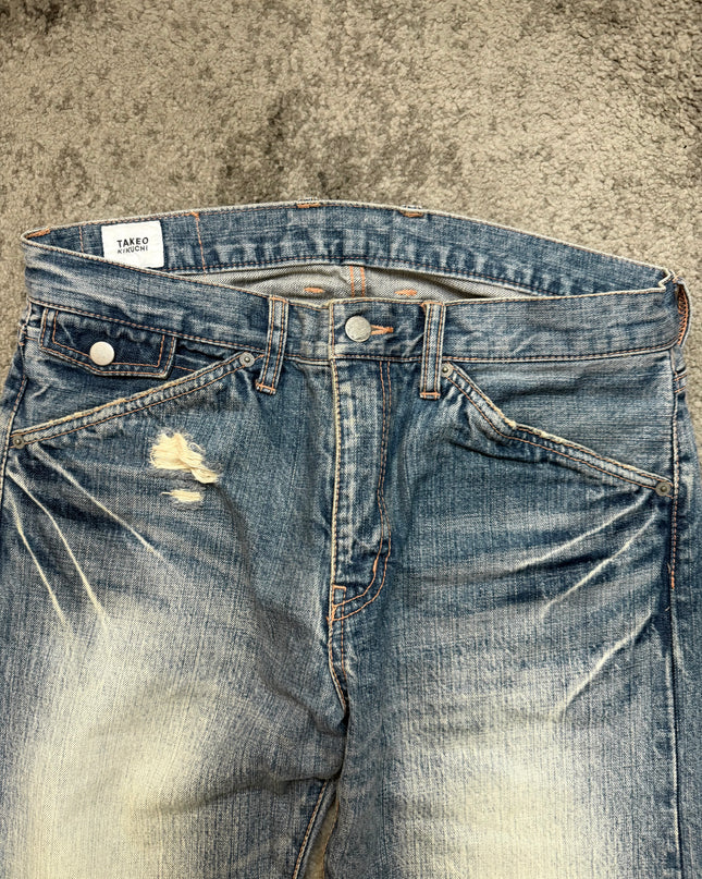 TAKEO KIKUCHI "URBAN MIRAGE" DENIM