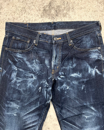 BOBSON "CRACK WASH" DENIM