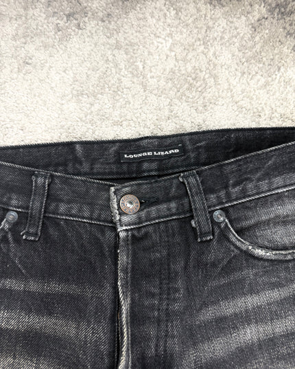 LOUNGE LIZARD "BLACKENED YOUTH" DENIM (S-M)