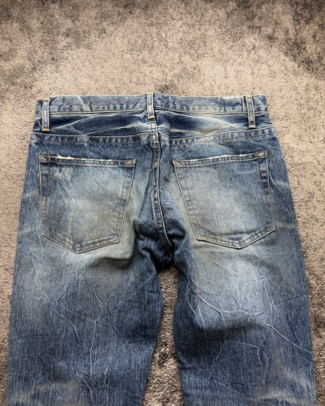 BLUE WAY "DUST & DAMAGE THEORY" DENIM
