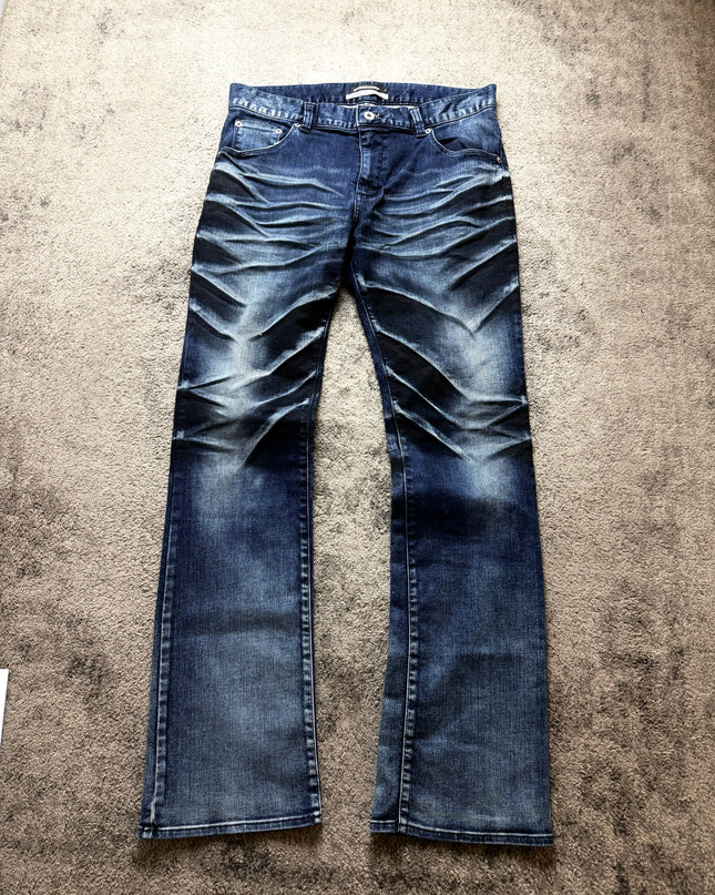 SEMANTIC DESIGN "MIDNIGHT COLLAPSE" DENIM
