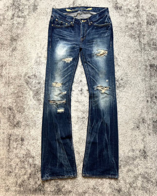 GENNARO "SHATTERED GRACE" DENIM