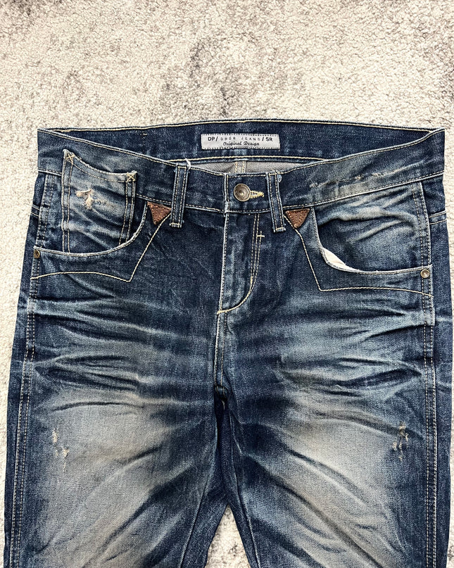 DPSR "DISTRESSED ANTHEM" DENIM