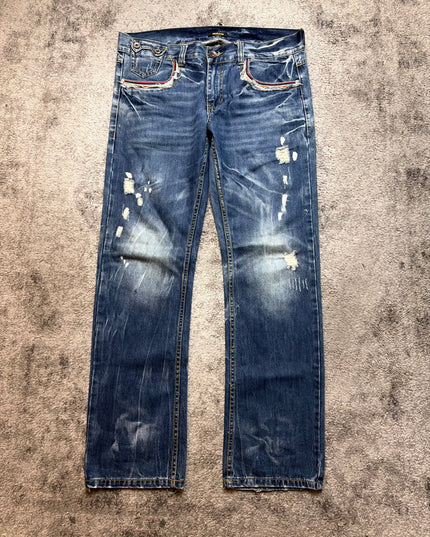 MHR310 "WINGED OUTLAW BLUES" DENIM
