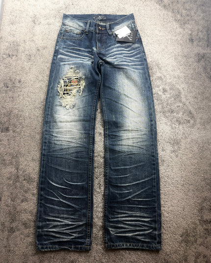 XFRM "DISTRESSED RIOT" DENIM (XS)