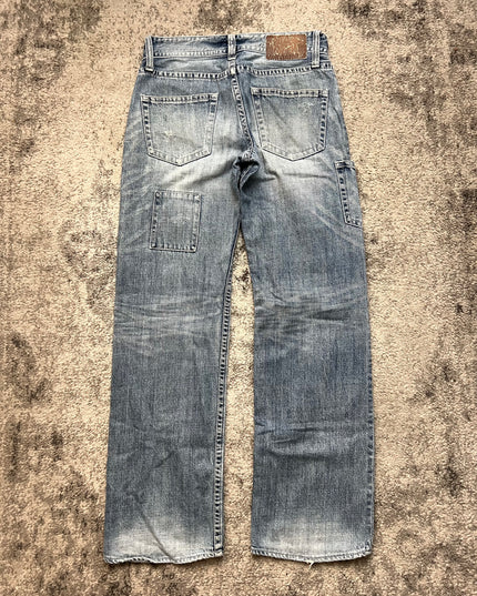 VAROSH "CONCRETE HALO PATCH" DENIM