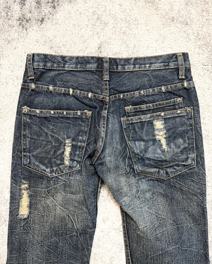 KUI "RUINED GEOMETRY" DENIM