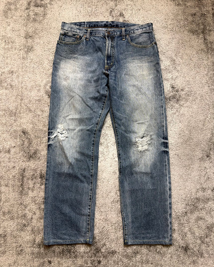 GU "REBEL WASH" DENIM