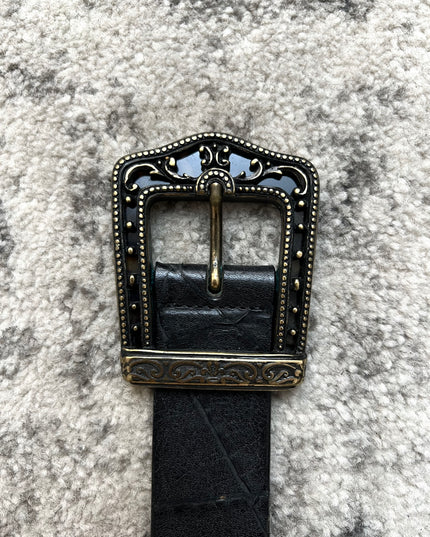 POST & CO "BAROQUE NOIR" BELT