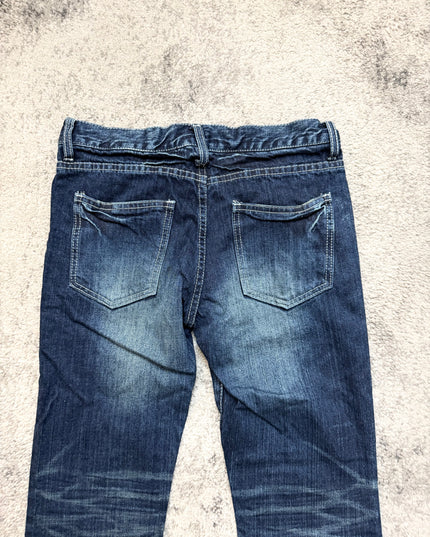 TRAVAS "NOCTURNE PAINT-SPLASH" DENIM