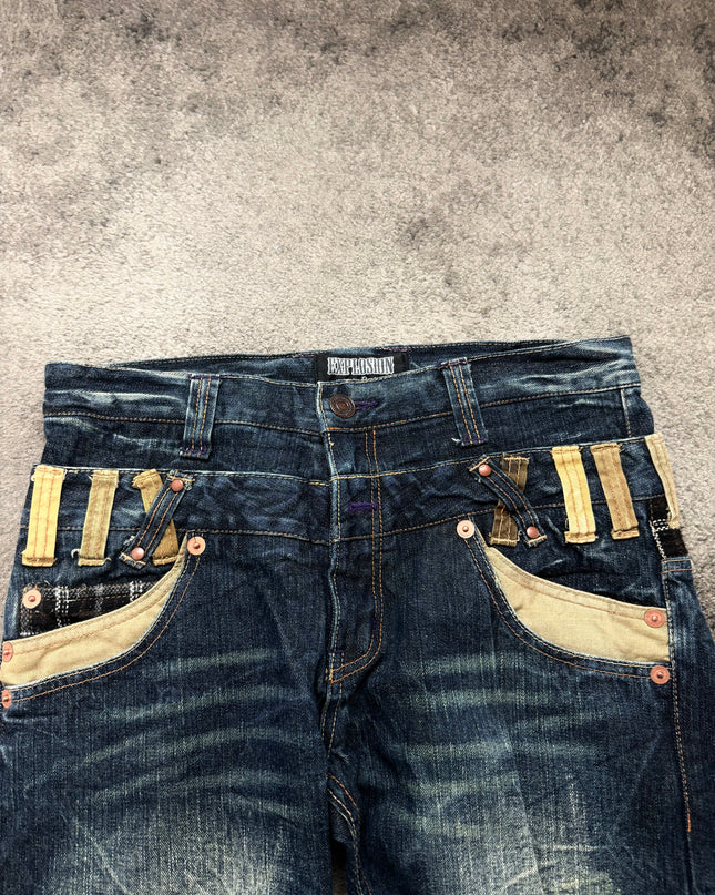 EXPLOSION "INDUSTRIAL FADE" DENIM