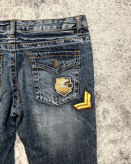 ROLLIN "PATCH RIOT" DENIM