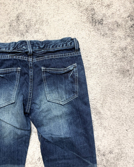 TRAVAS "NOCTURNE PAINT-SPLASH" DENIM