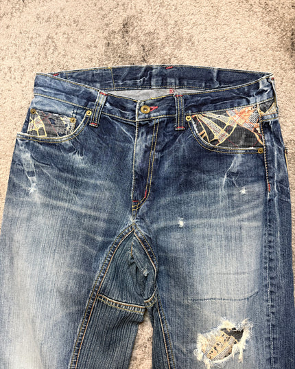ETERNAL "RUINED INDIGO" DENIM