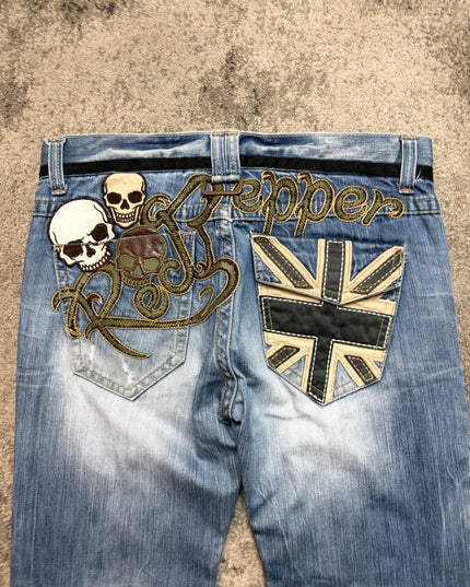 RED PEPPER "UNION JACK" DENIM