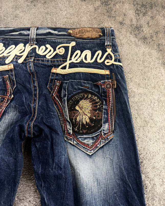 RED PEPPER "CONTRAST STITCH" DENIM (L)