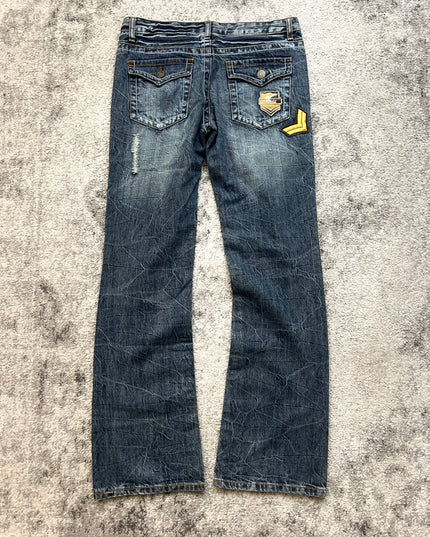 ROLLIN "PATCH RIOT" DENIM