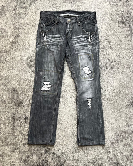 RATTLETRAP "FRACTURED EDGE" DENIM