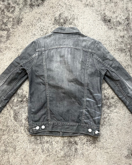 VANQUISH "TOKYO GREYSCALE" DENIM JACKET
