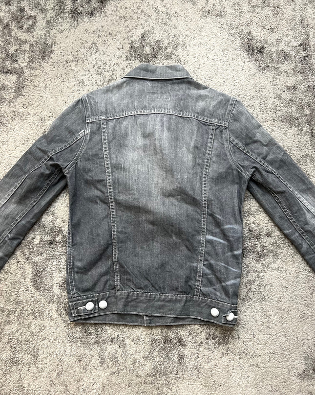 VANQUISH "TOKYO GREYSCALE" DENIM JACKET