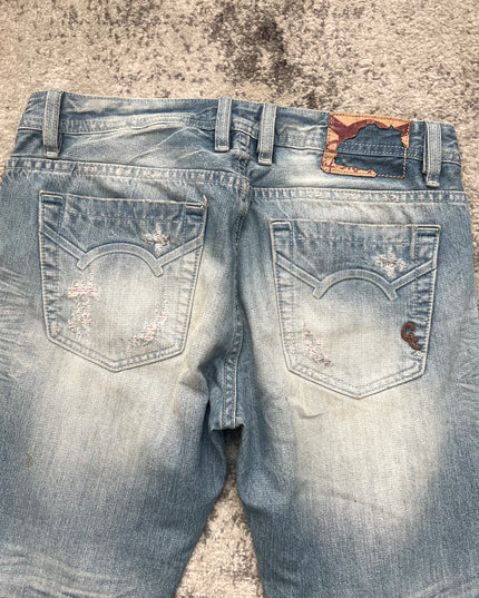CULT OF INDIVIDUALITY "CHAOS WASH" ​​DENIM