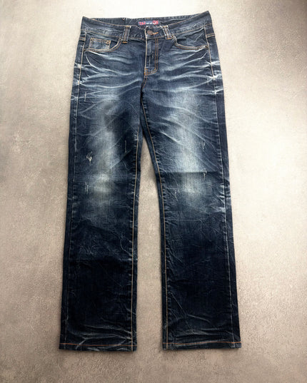 TWO ANT JEAN "MIDNIGHT FRACTURE" DENIM (M)