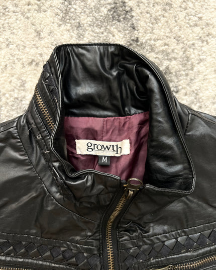 GROWTH LEATHER JACKET