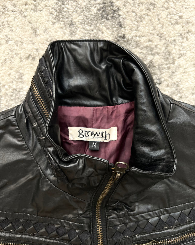 GROWTH LEATHER JACKET