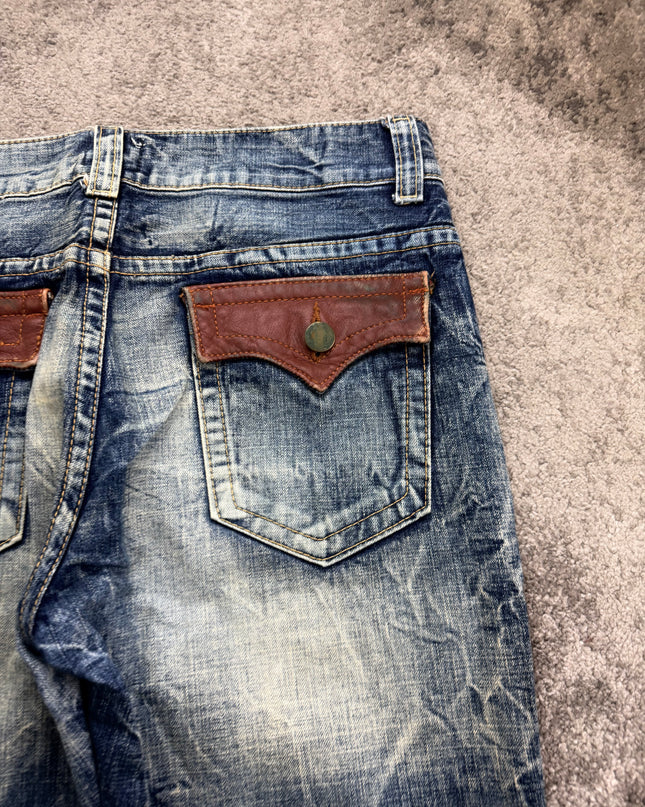 PINBALL "GHOST FADE" DENIM (M-L)