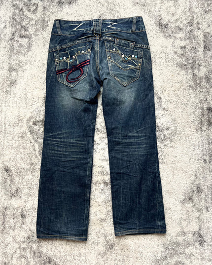 RED PEPPER HEAVY WASH DENIM