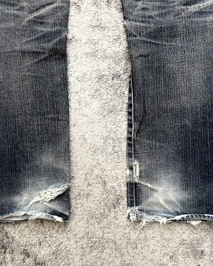 TAKEO KIKUCHI "GHOST STITCH REVERB" DENIM