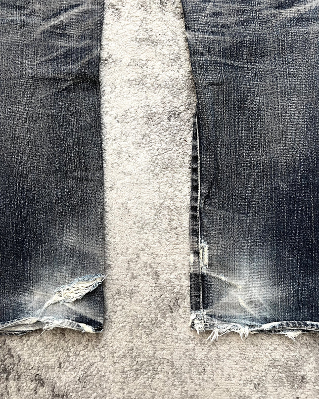 TAKEO KIKUCHI "GHOST STITCH REVERB" DENIM