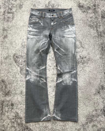 MICHEL KLEIN "GHOST STATIC" DENIM