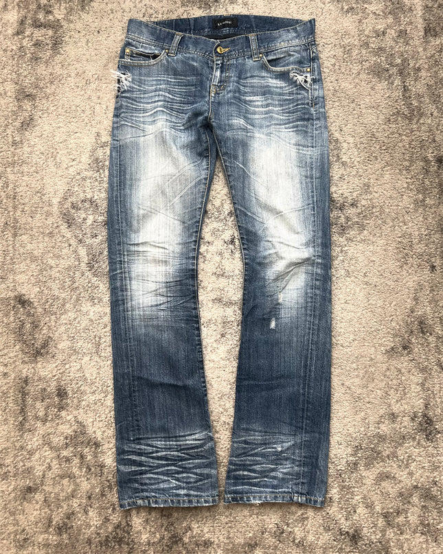LA GATE "WAVEBURN MEMORY" DENIM