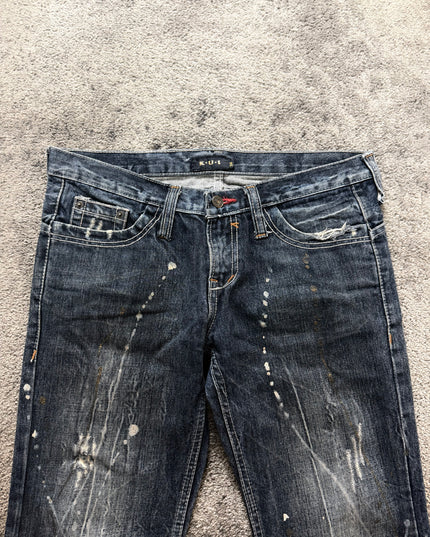 K.U.I "PAINTED EXPRESSION" DENIM (M-L)