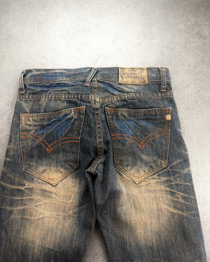 BASIC STYLE "GOLDEN STATIC" DENIM (S-M)