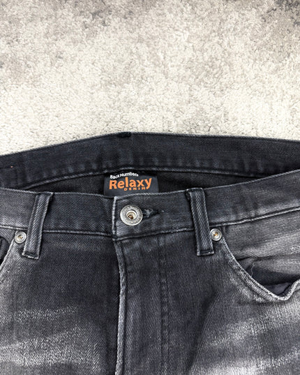 RELAXY "BLACK AFTERGLOW" DENIM (M)