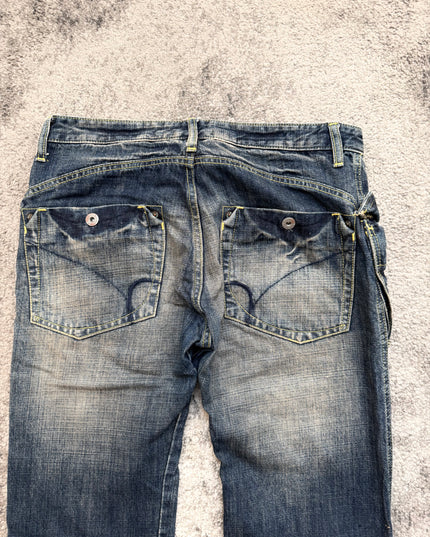 BACKNUMBER "SHADOW CURVE" DENIM