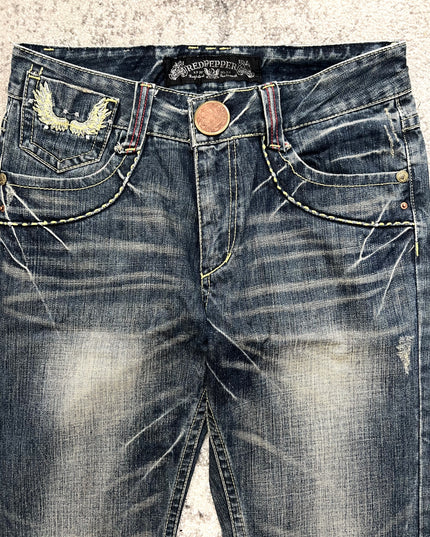 RED PEPPER "HEAVENS CRASH" DENIM