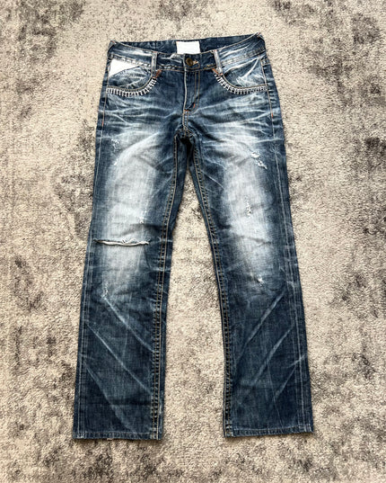 LOLITA "ZIP GLARE" DENIM