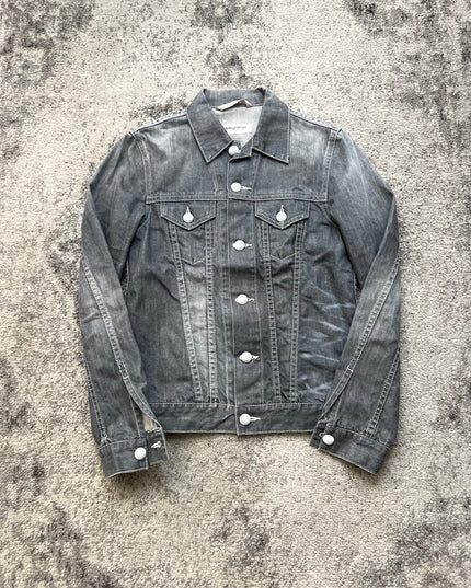 VANQUISH "TOKYO GREYSCALE" DENIM JACKET