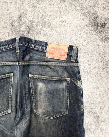 TAKEO KIKUCHI "MIDNIGHT FADE" DENIM