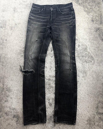LOUNGE LIZARD "BLACKENED YOUTH" DENIM (S-M)