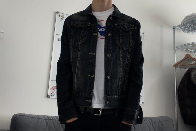 K.U.I "MIDNIGHT FADE" DENIM JACKET