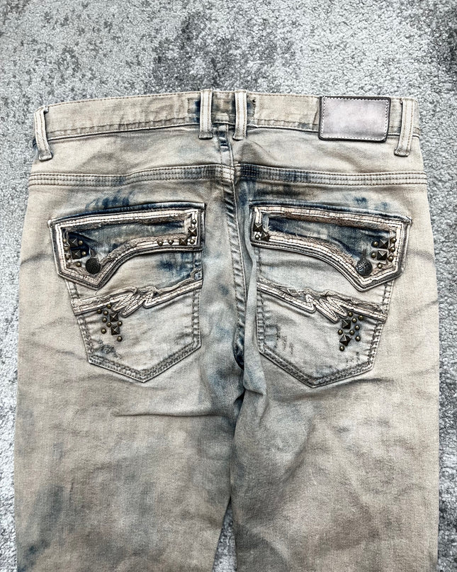 PASTA DENIM "BLEACH-SCAR" DENIM