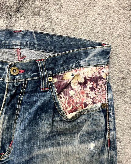 ETERNAL "PATCHWORK BLOOM" DENIM