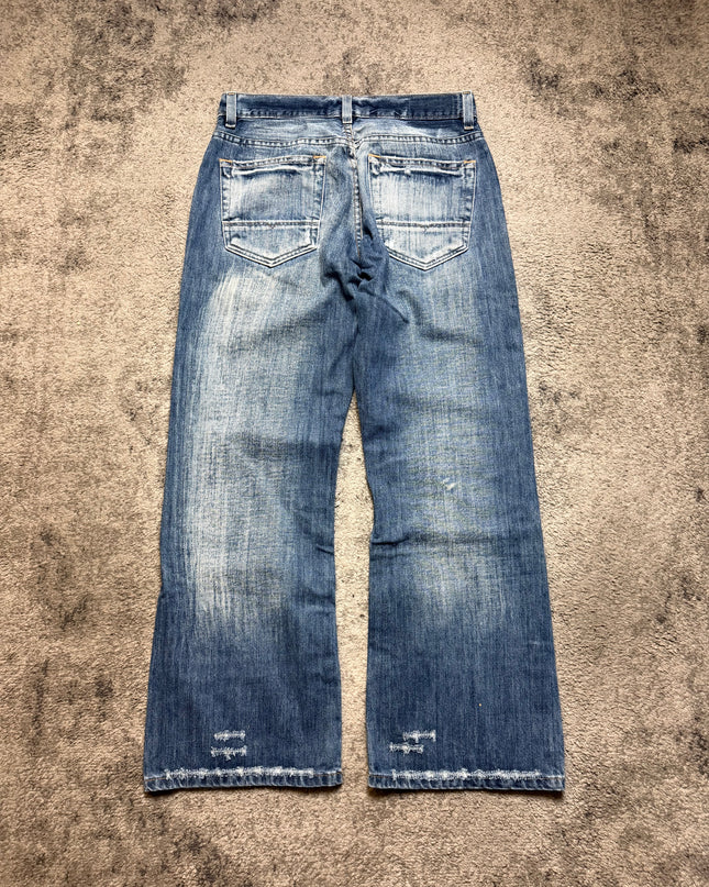 BOOTCUT “LIGHT RAYS“ DENIM